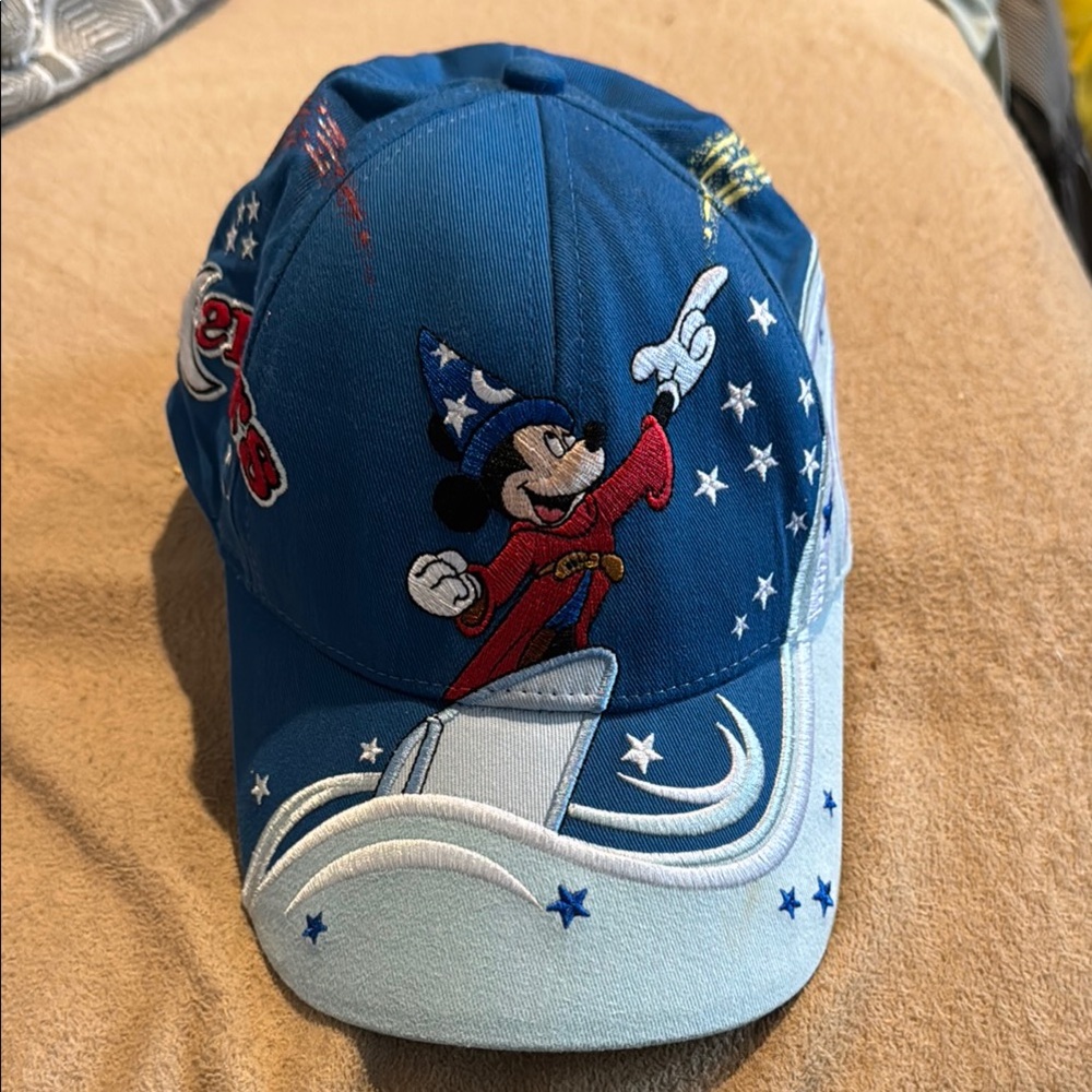 Disney Mickey Mouse Sorcerer Blue Youth Cap